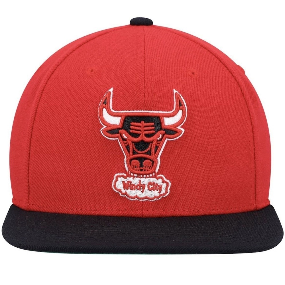 Chicago Bulls Mitchell & Ness Snapback Hats Lot of 3 NWT NBA Cap    Adjustable - Picture 14 of 16